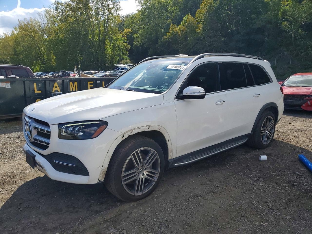 Вид 2020 MERCEDES-BENZ GLS 450 4MATIC, угол 1
