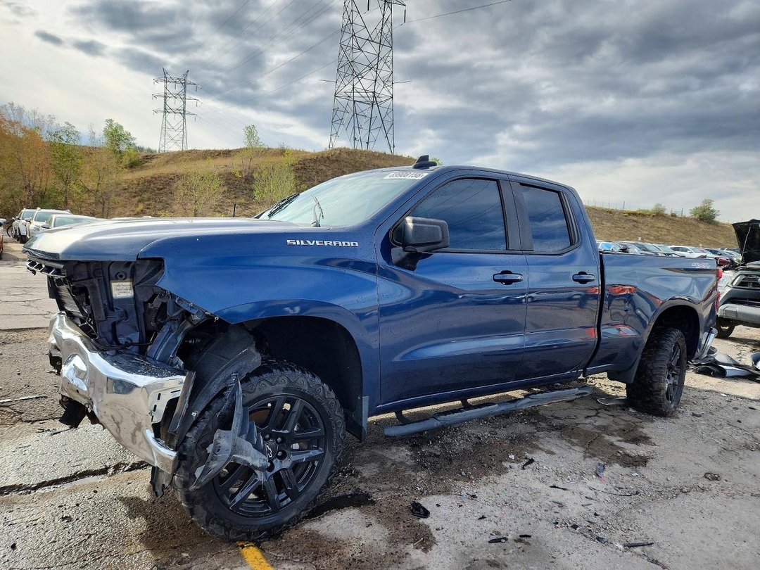 منظر 2020 CHEVROLET SILVERADO K1500 LT، زاوية 1