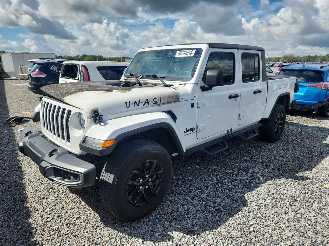 منظر 2023 JEEP GLADIATOR SPORT، زاوية 1