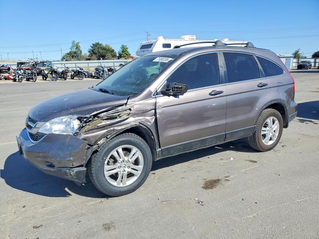 Vue de 2010 HONDA CR-V EX, angle 1
