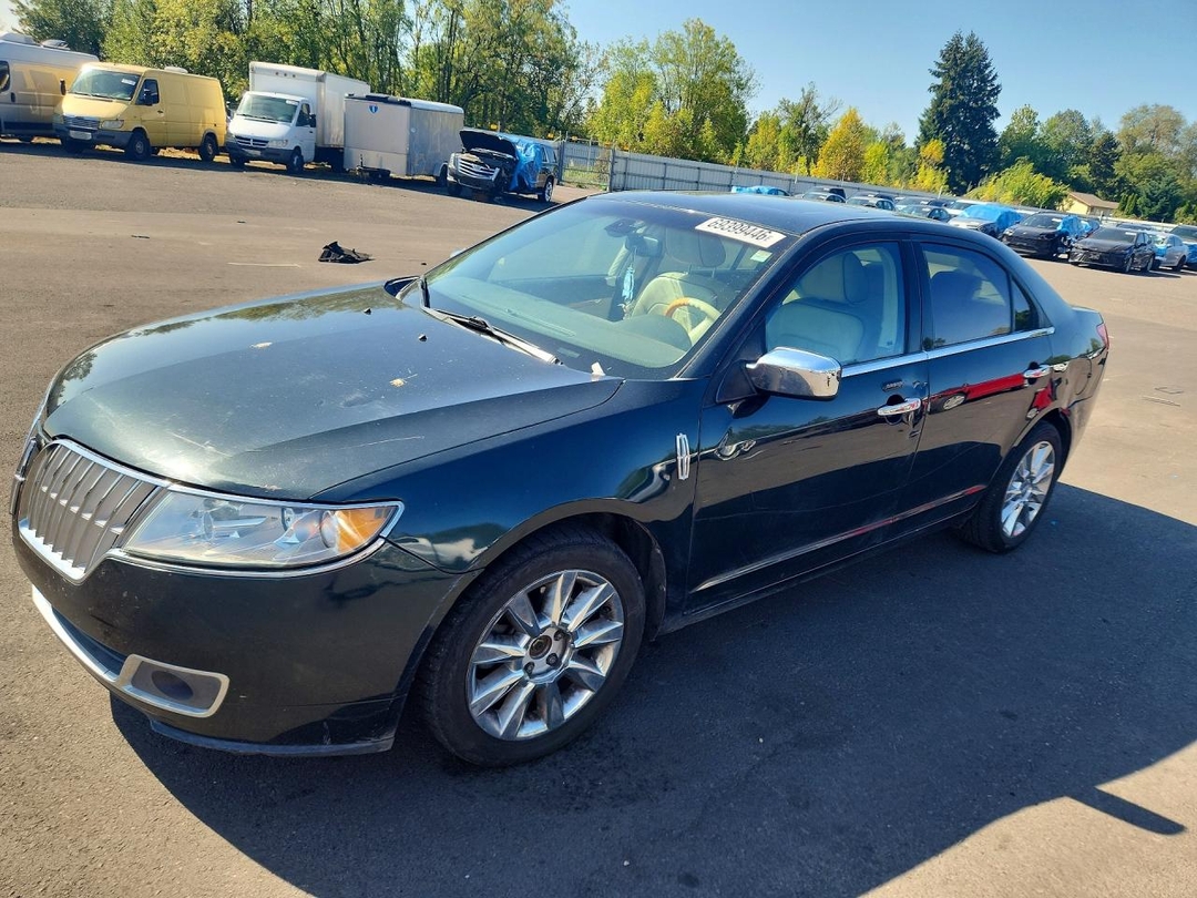 منظر 2010 LINCOLN MKZ، زاوية 1