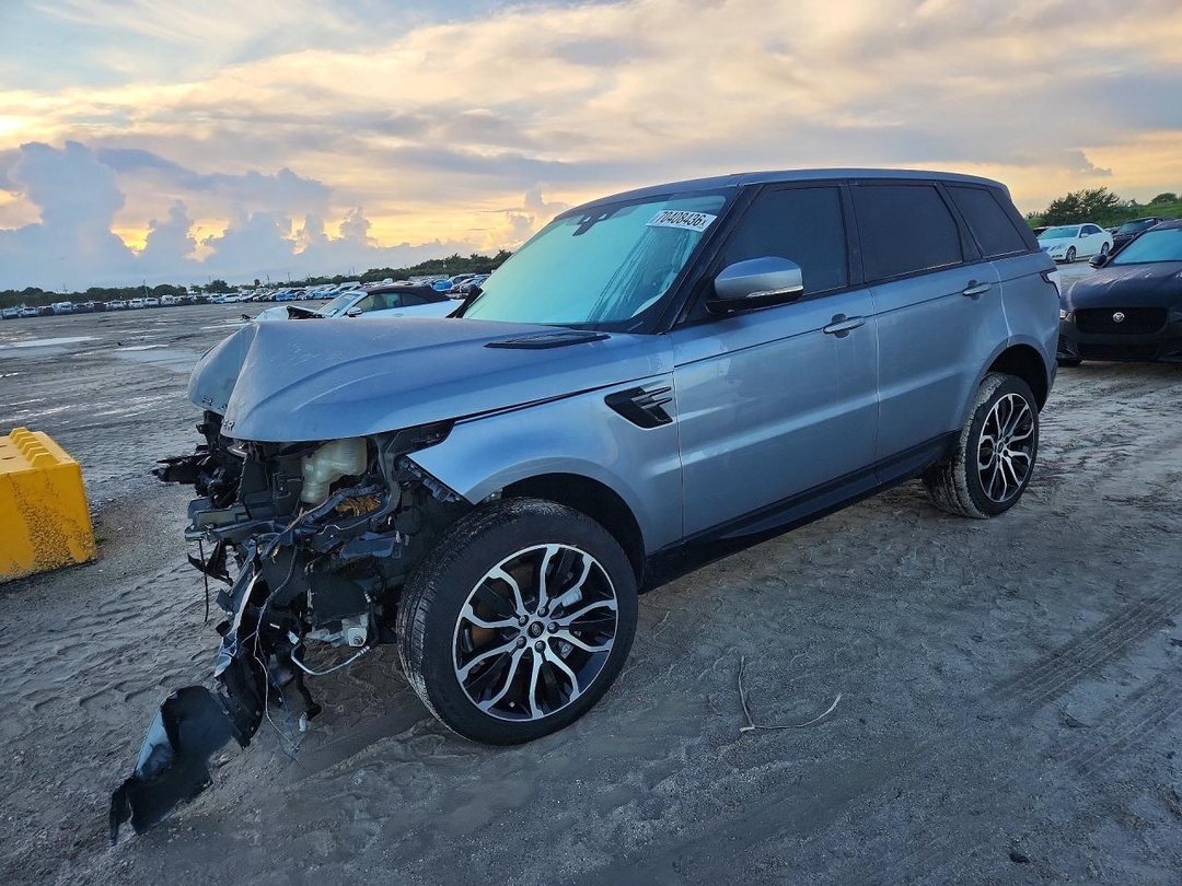Vue de 2022 LAND ROVER RANGE ROVER SPORT HSE SILVER EDITION, angle 1