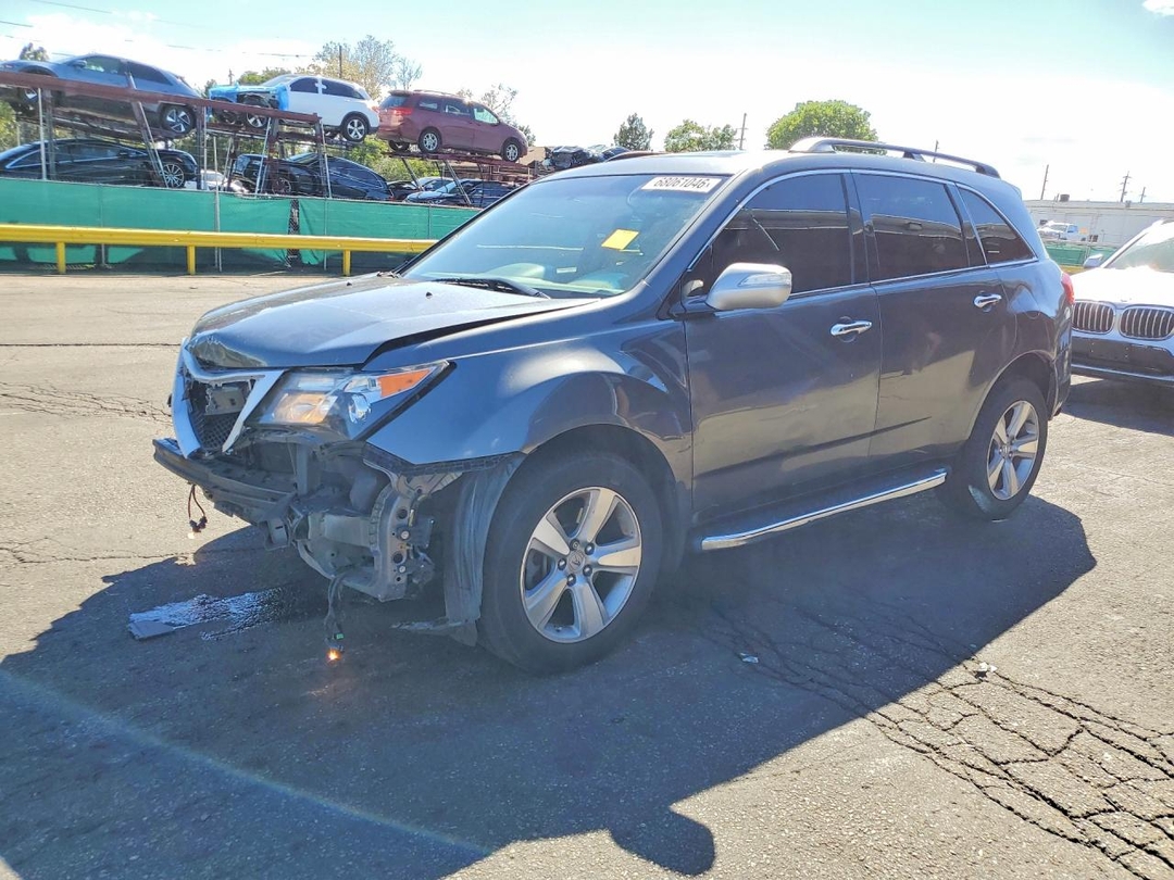 Vista de 2011 ACURA MDX TECHNOLOGY, ángulo 1