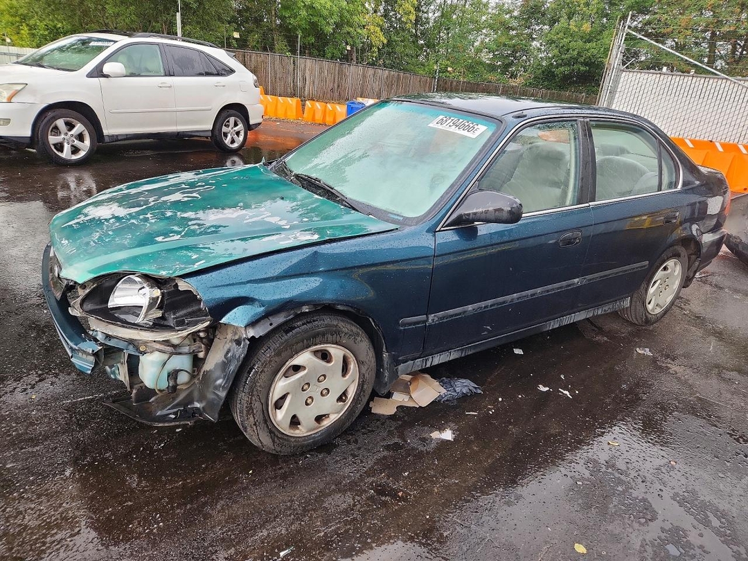 منظر 1997 HONDA CIVIC LX، زاوية 1