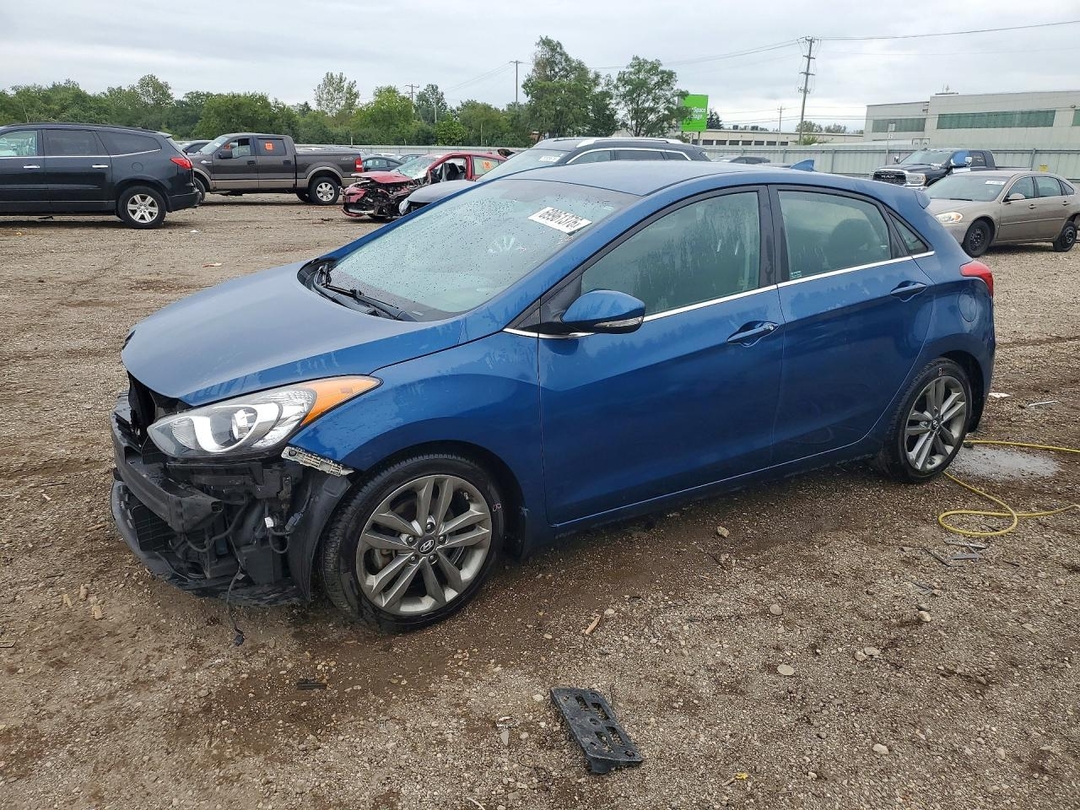 Vedere 2016 HYUNDAI ELANTRA GT BASE, unghi 1