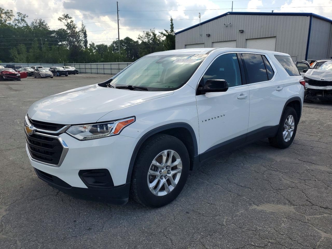 Vue de 2018 CHEVROLET TRAVERSE LS, angle 1