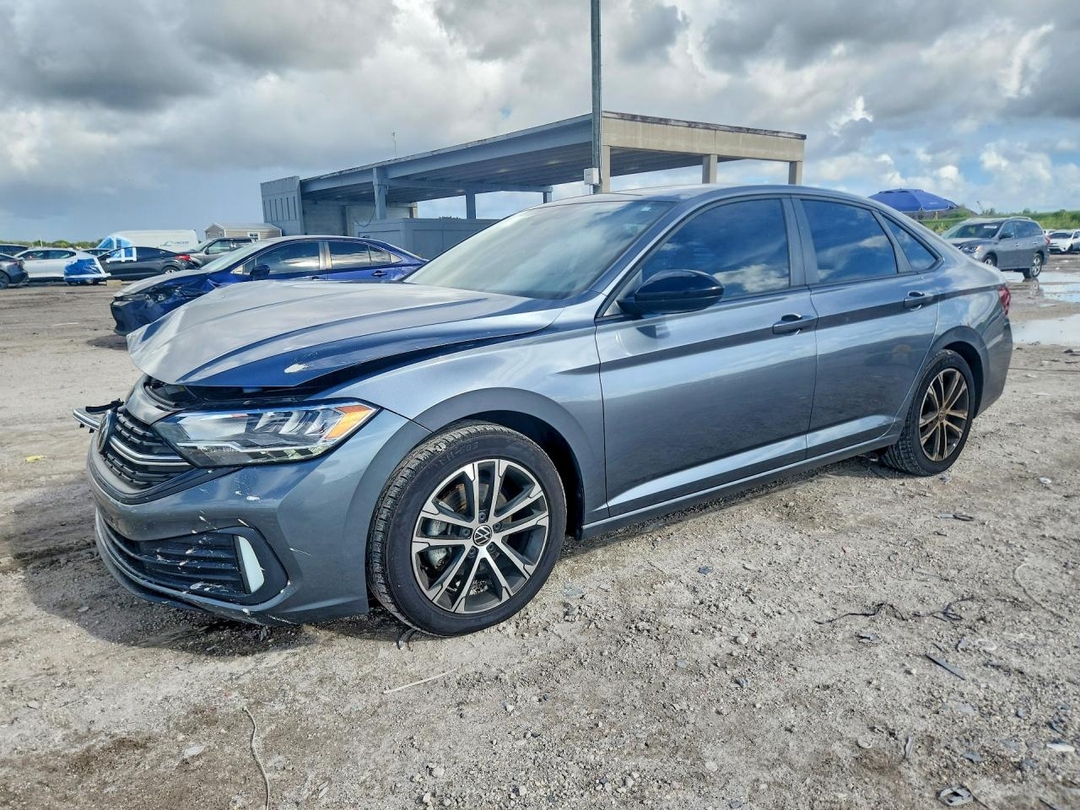 Вид 2022 VOLKSWAGEN JETTA SPORT, угол 1