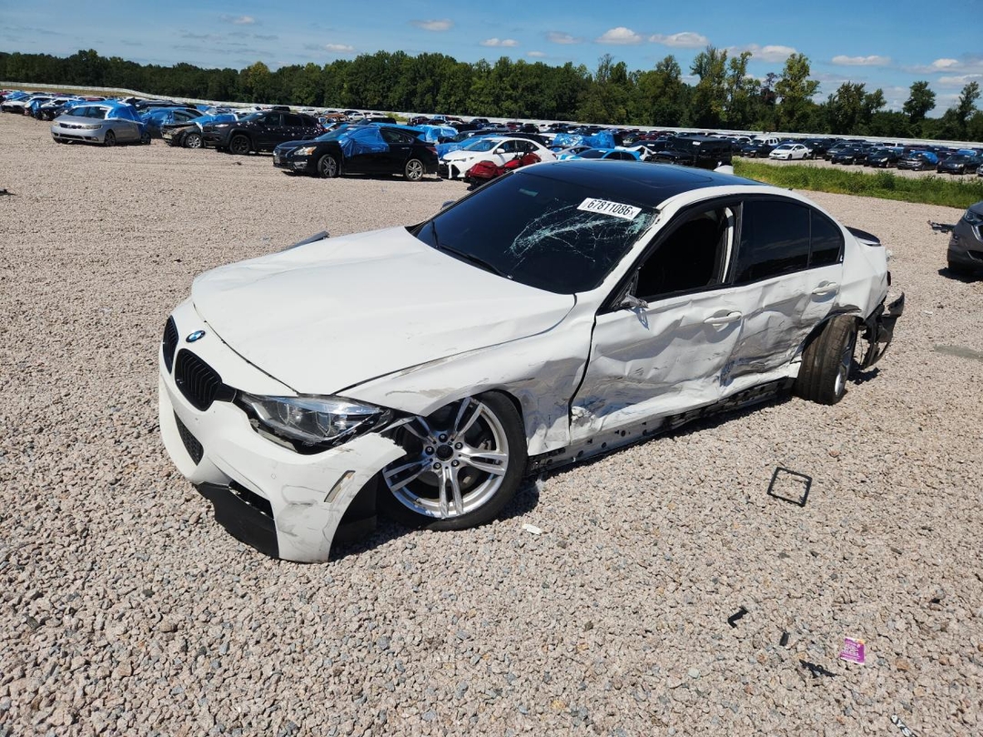 Вид 2017 BMW 340 XI, угол 1