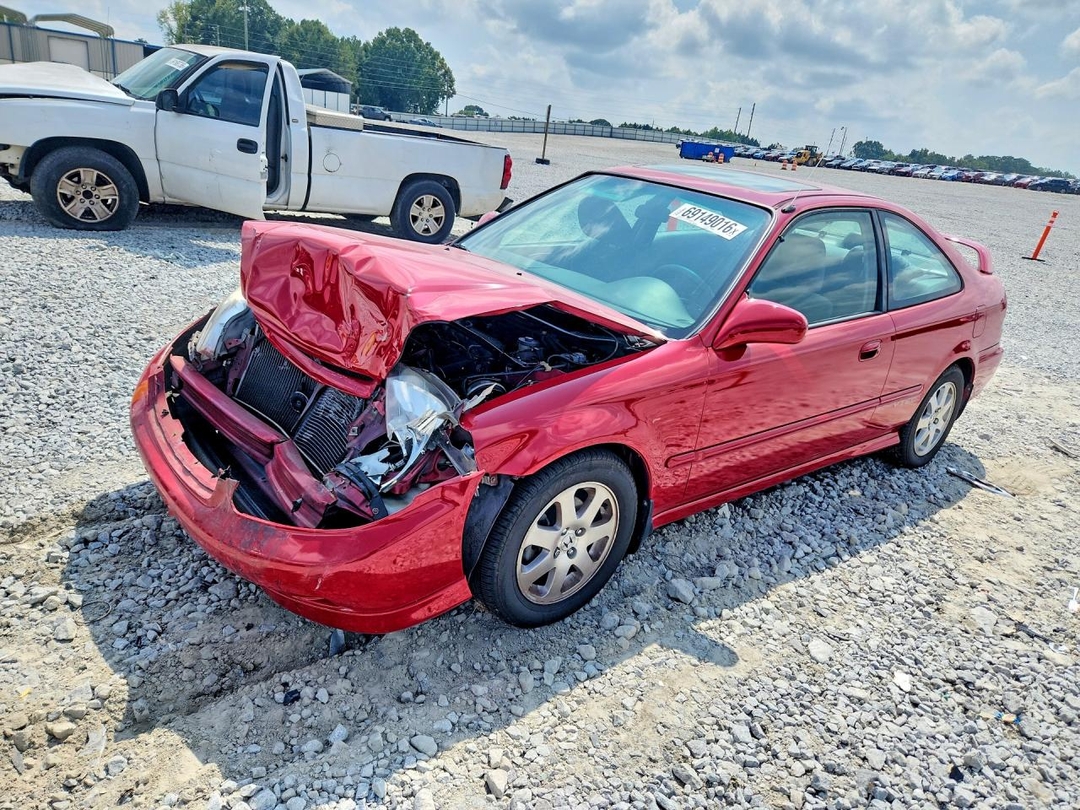 Vue de 2000 HONDA CIVIC SI, angle 1