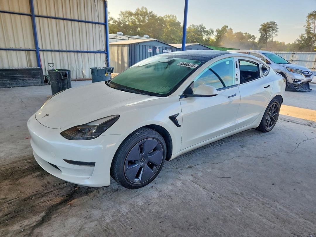 2023 TESLA MODEL 3 view, angle 1