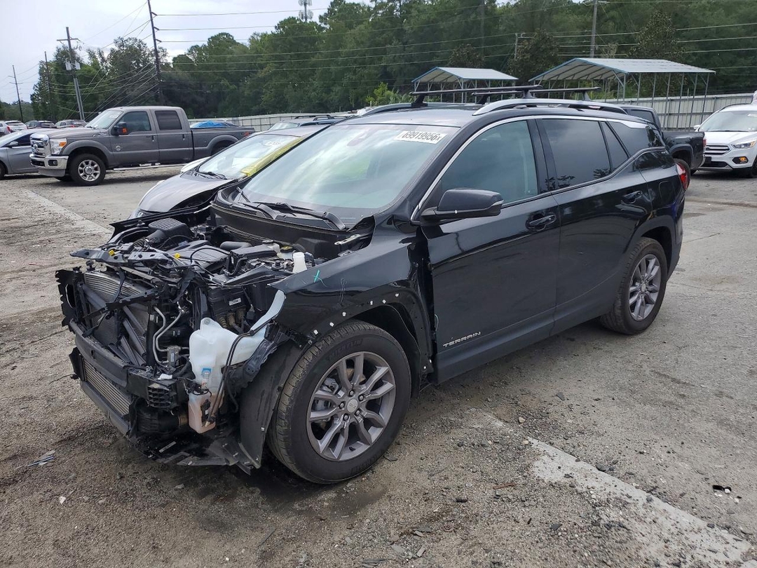 منظر 2023 GMC TERRAIN SLT، زاوية 1