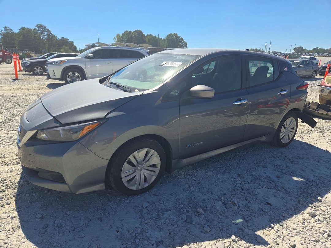 Vedere 2018 NISSAN LEAF S, unghi 1