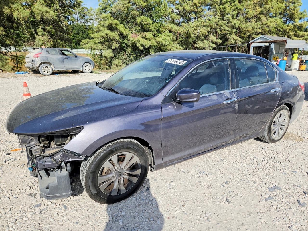 Vista de 2015 HONDA ACCORD LX, ángulo 1