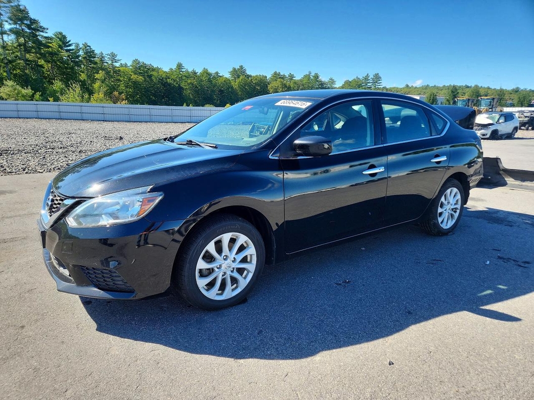 Vedere 2018 NISSAN SENTRA SV, unghi 1