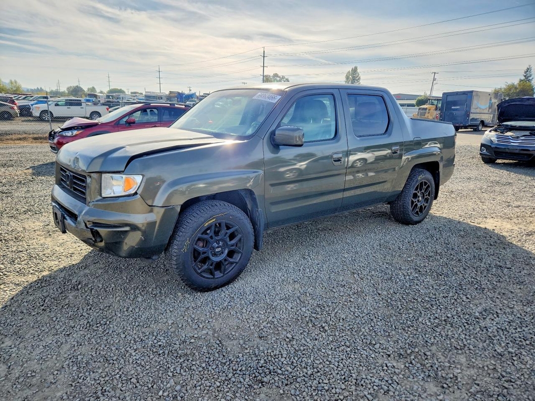Вид 2006 HONDA RIDGELINE RTS, угол 1