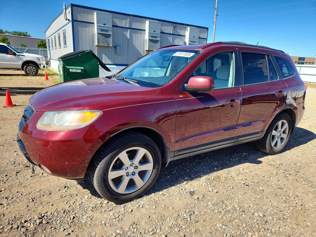 منظر 2007 HYUNDAI SANTA FE SE، زاوية 1