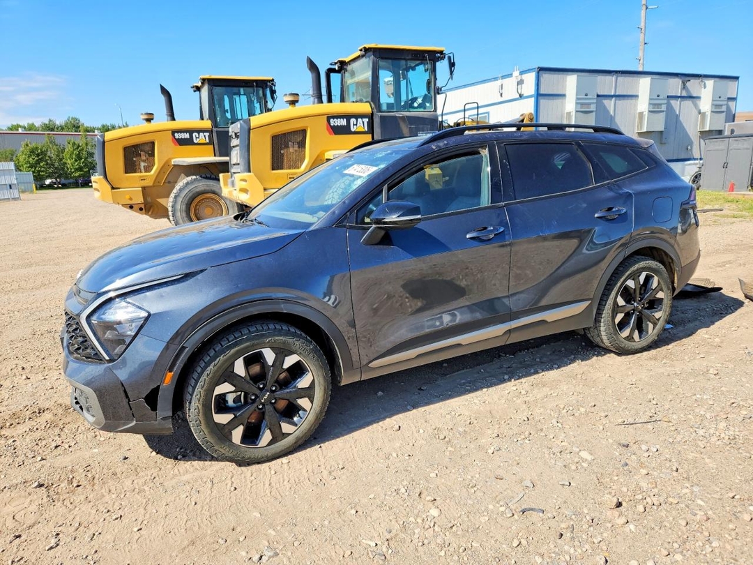 منظر 2023 KIA SPORTAGE X LINE، زاوية 1