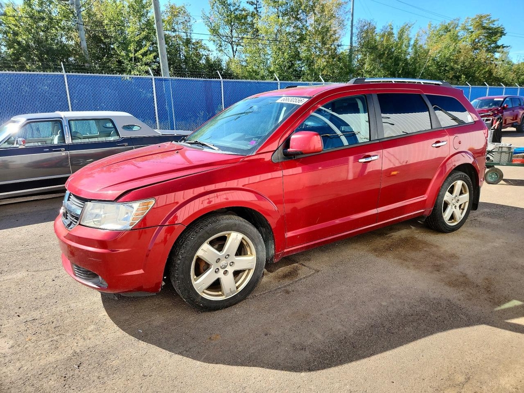 Вид 2010 DODGE JOURNEY R/T, угол 1