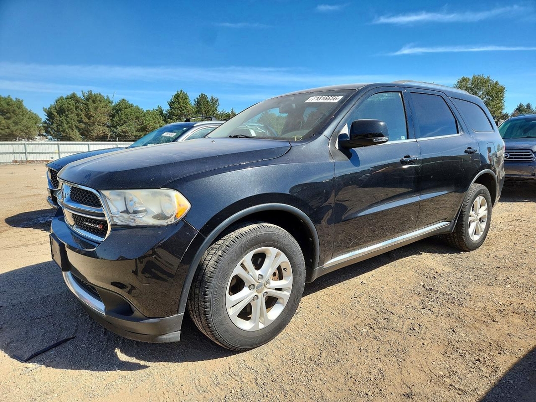 Vista de 2012 DODGE DURANGO CREW, ángulo 1