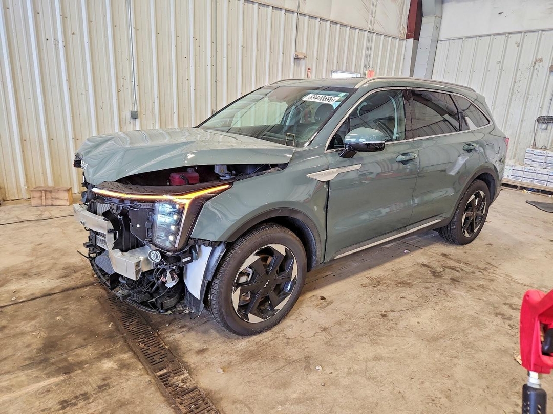 Вид 2025 KIA SORENTO EX, угол 1