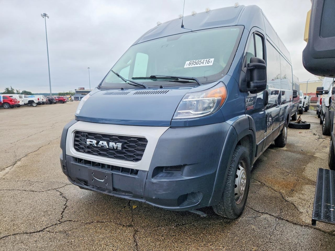 Vue de 2020 RAM PROMASTER 3500 DELIVERY VAN, angle 1