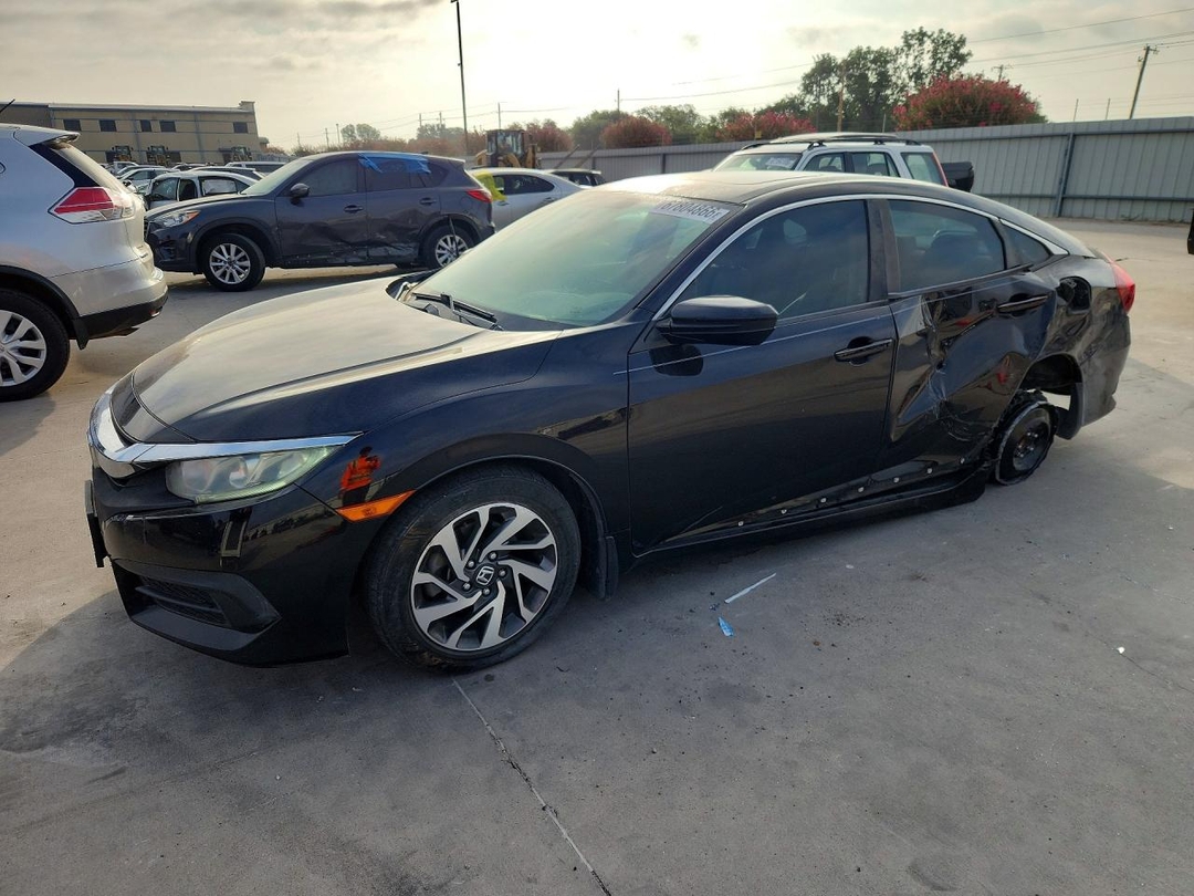 Vue de 2016 HONDA CIVIC EX, angle 1