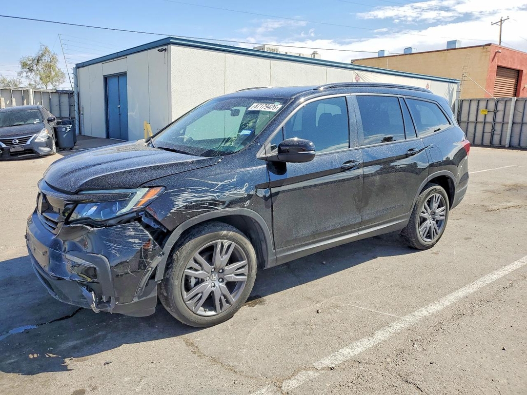 Вид 2022 HONDA PILOT SPORT, угол 1