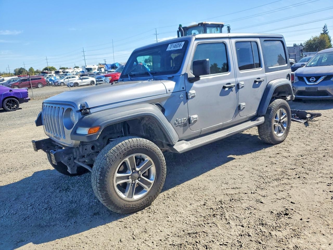 Vedere 2020 JEEP WRANGLER UNLIMITED SPORT, unghi 1