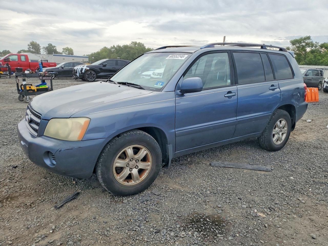Вид 2003 TOYOTA HIGHLANDER LIMITED, угол 1