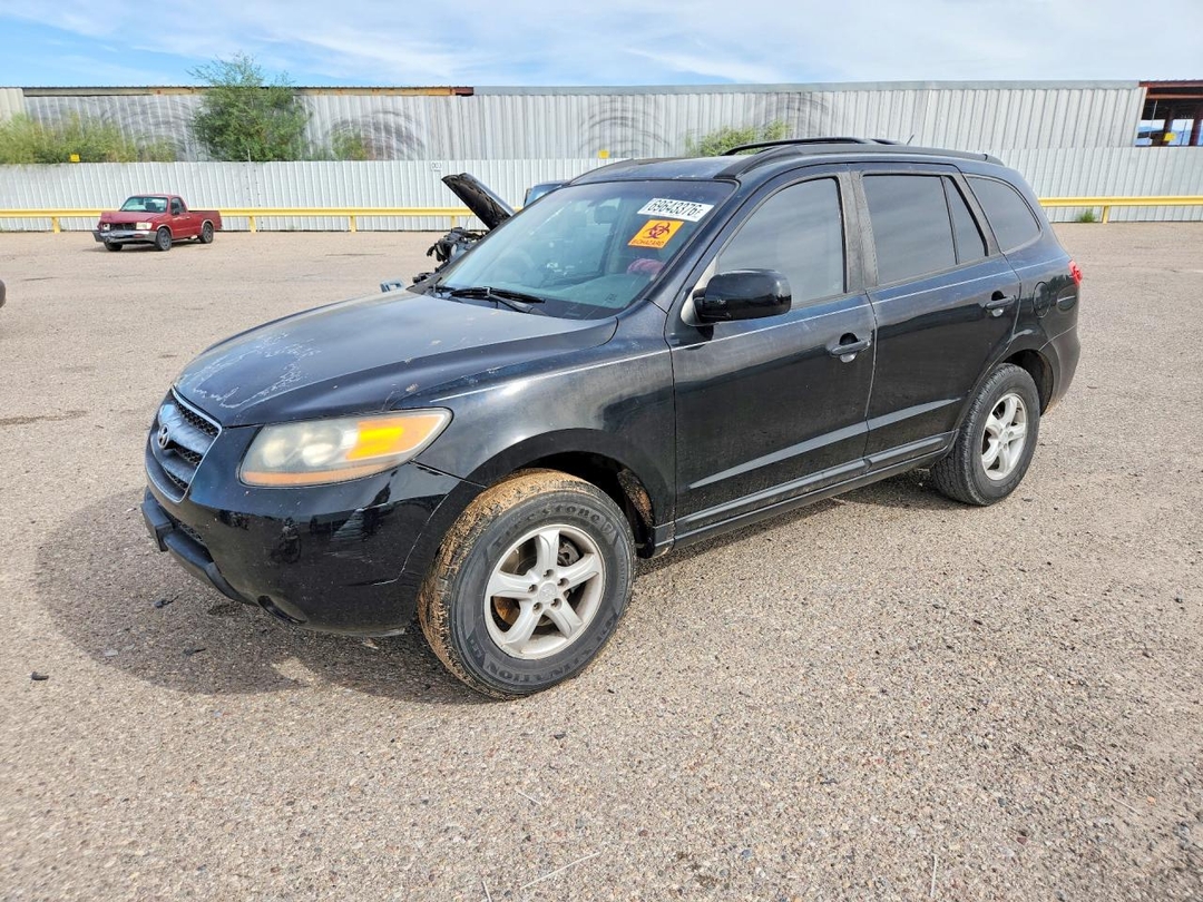 Vue de 2007 HYUNDAI SANTA FE GLS, angle 1