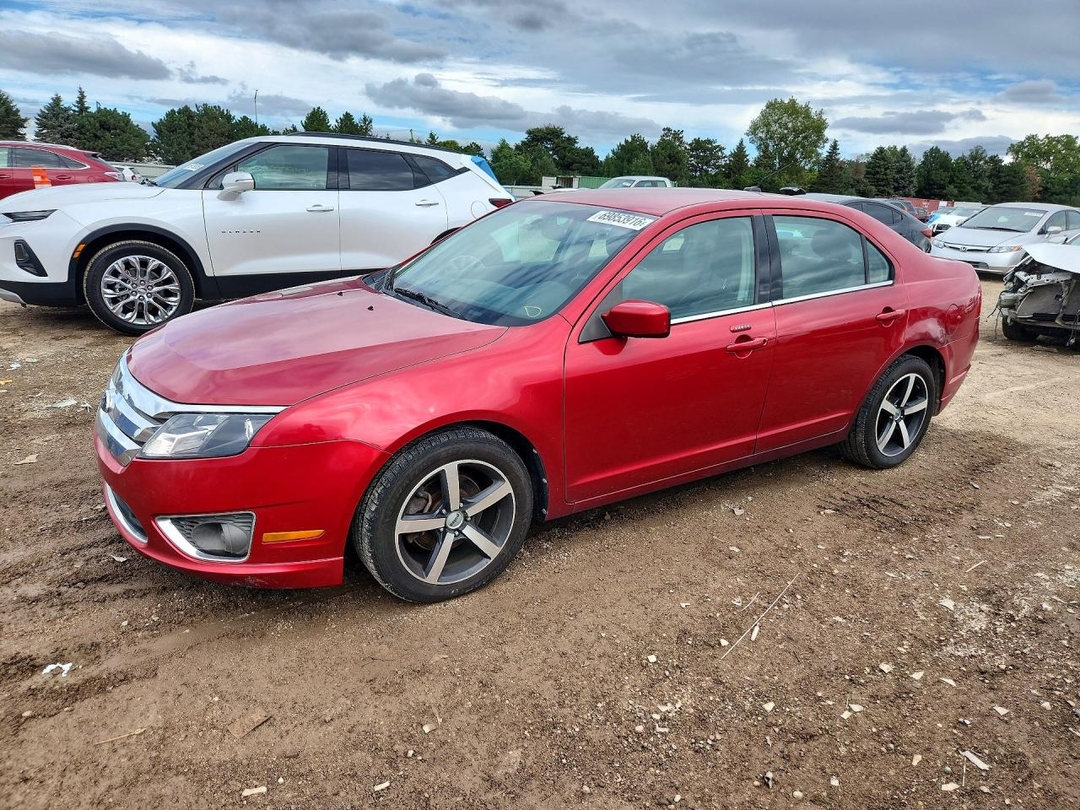 منظر 2012 FORD FUSION SEL، زاوية 1