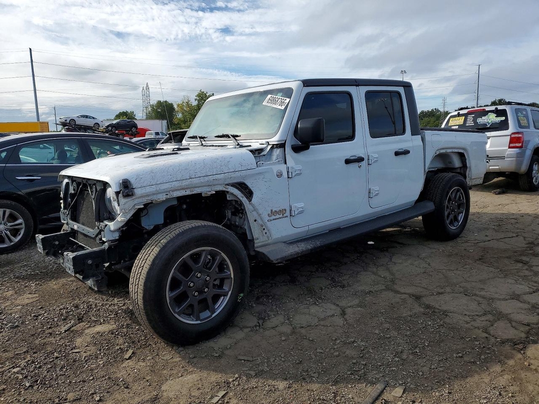 Вид 2021 JEEP GLADIATOR OVERLAND, угол 1