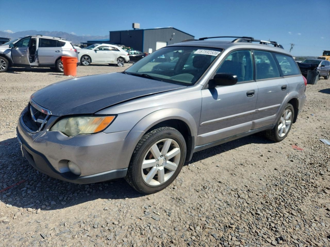 Vista de 2009 SUBARU OUTBACK 2.5I, ángulo 1