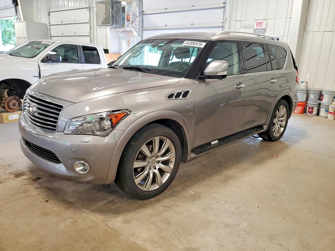 Vue de 2014 INFINITI QX80 BASE, angle 1