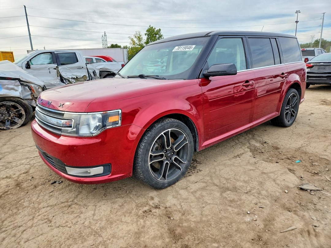 منظر 2014 FORD FLEX SEL، زاوية 1