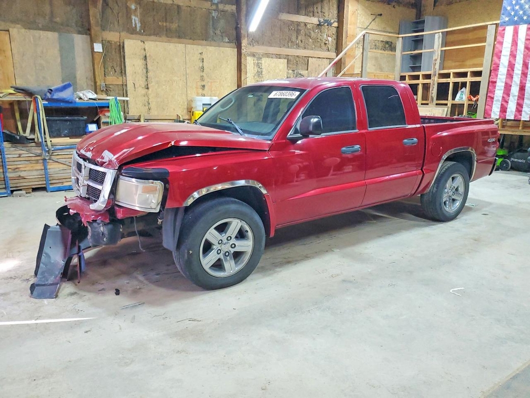 منظر 2008 DODGE DAKOTA QUAD SLT، زاوية 1