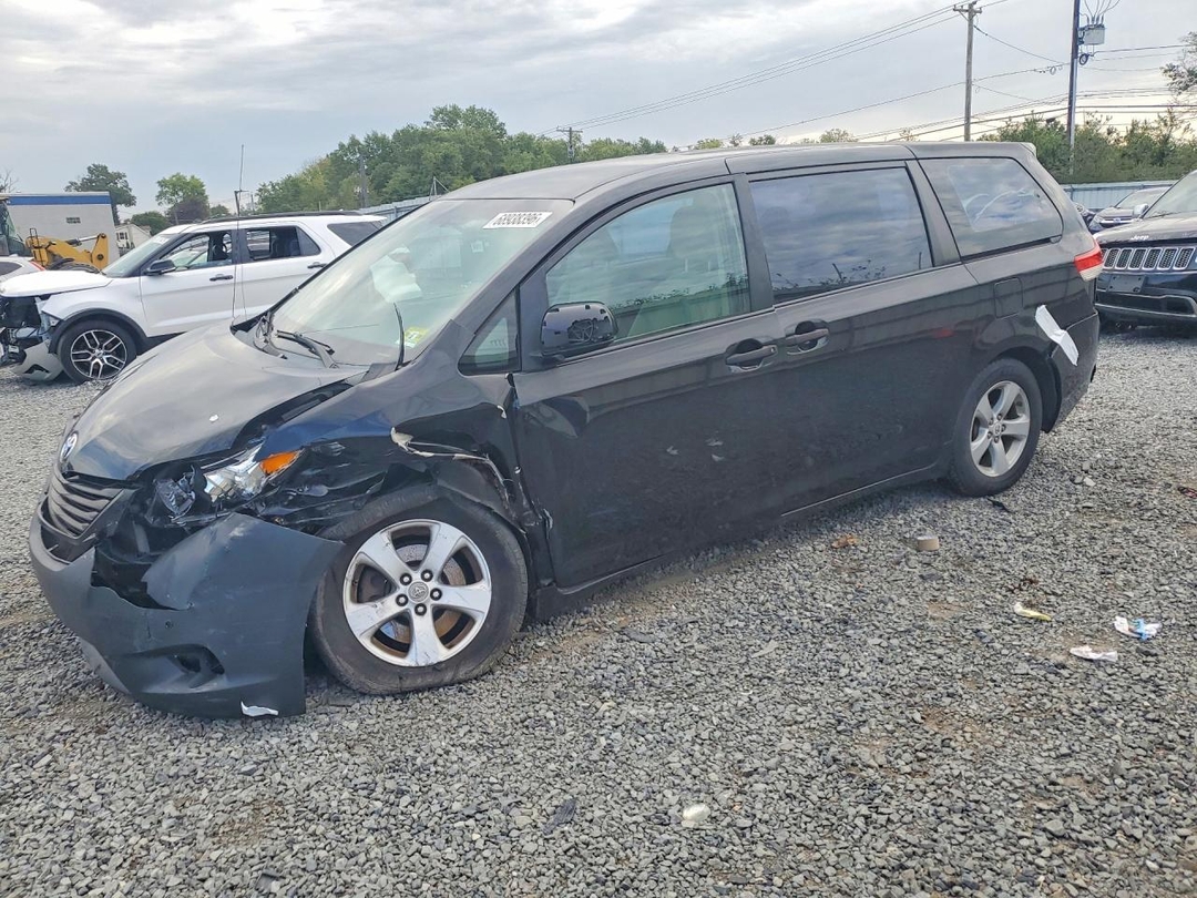 Vista de 2011 TOYOTA SIENNA BASE 7-PASSENGER, ángulo 1