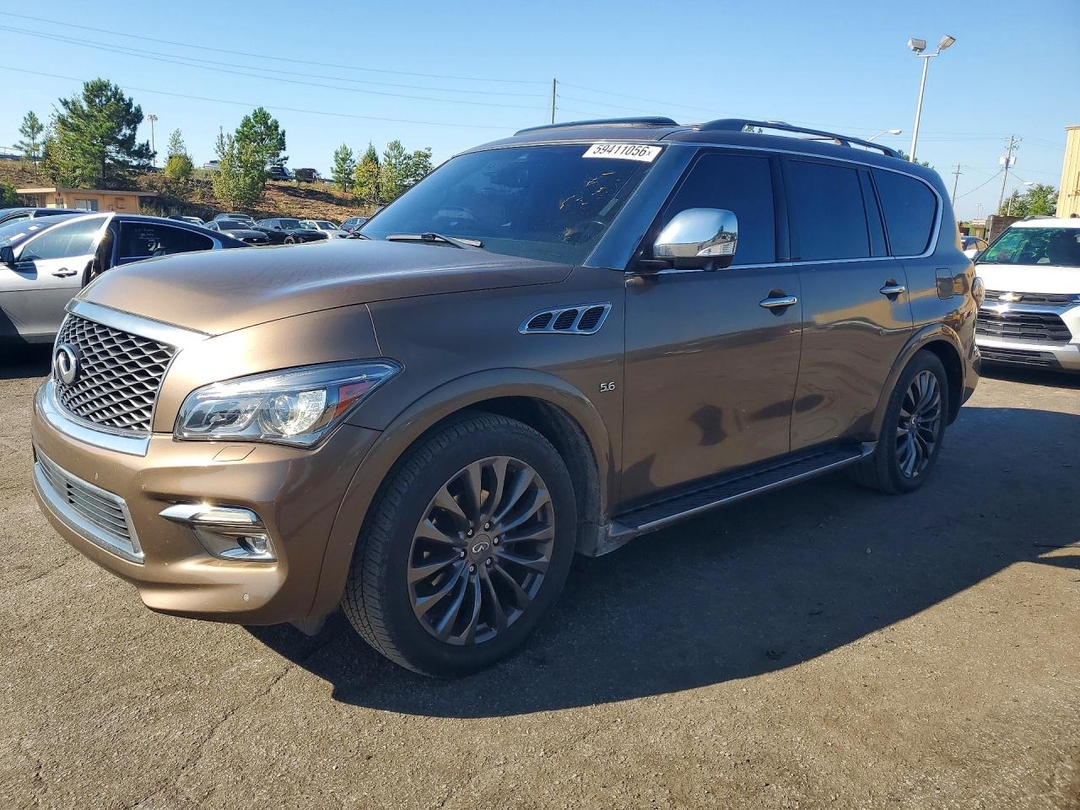Vista de 2017 INFINITI QX80 LIMITED, ángulo 1