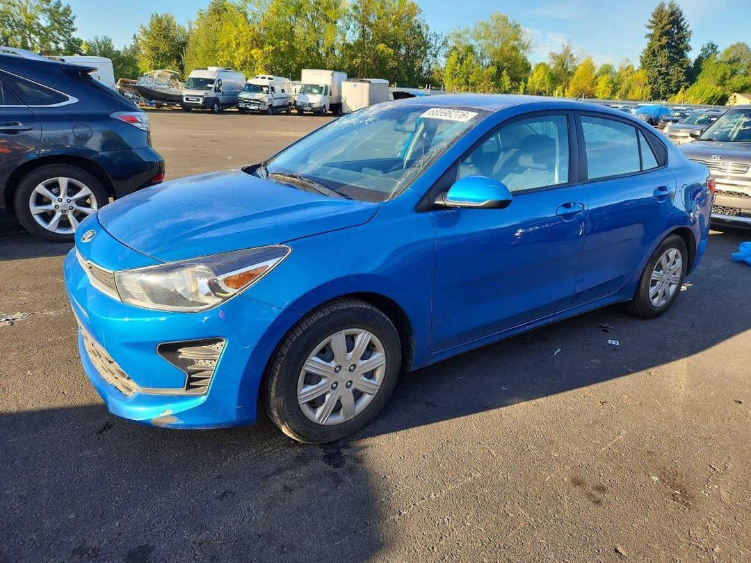 Vedere 2021 KIA RIO S, unghi 1
