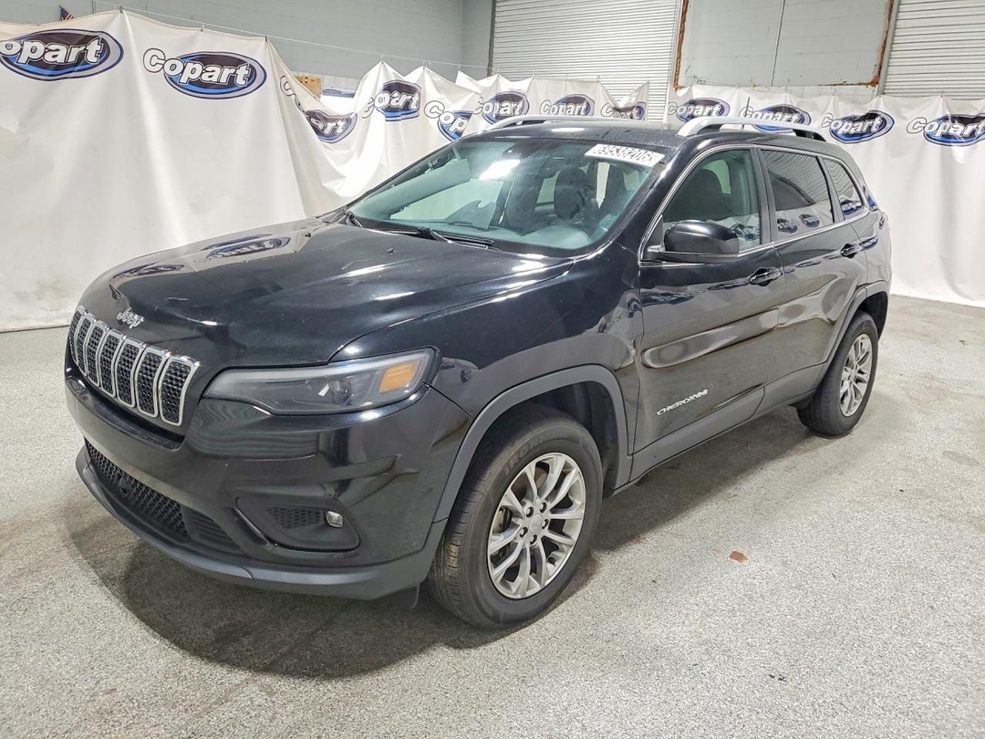 Vista de 2021 JEEP CHEROKEE LATITUDE LUX, ángulo 1