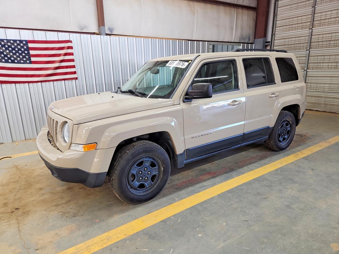 Вид 2017 JEEP PATRIOT SPORT, угол 1