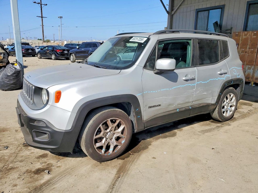 Вид 2016 JEEP RENEGADE LATITUDE, угол 1
