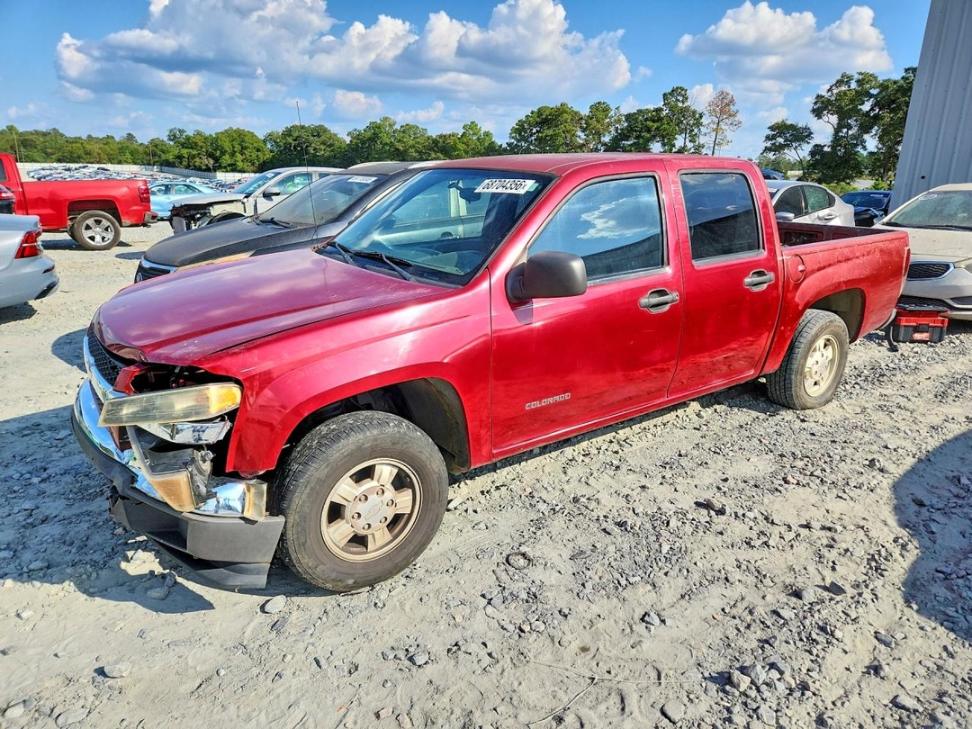 Вид 2005 CHEVROLET COLORADO, угол 1