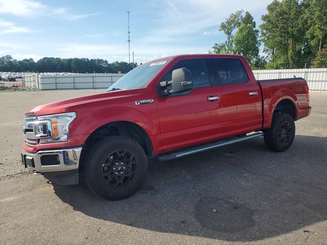 Vista de 2020 FORD F150 SUPERCREW, ángulo 1