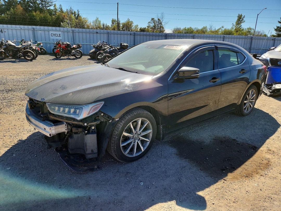 منظر 2018 ACURA TLX TECH، زاوية 1