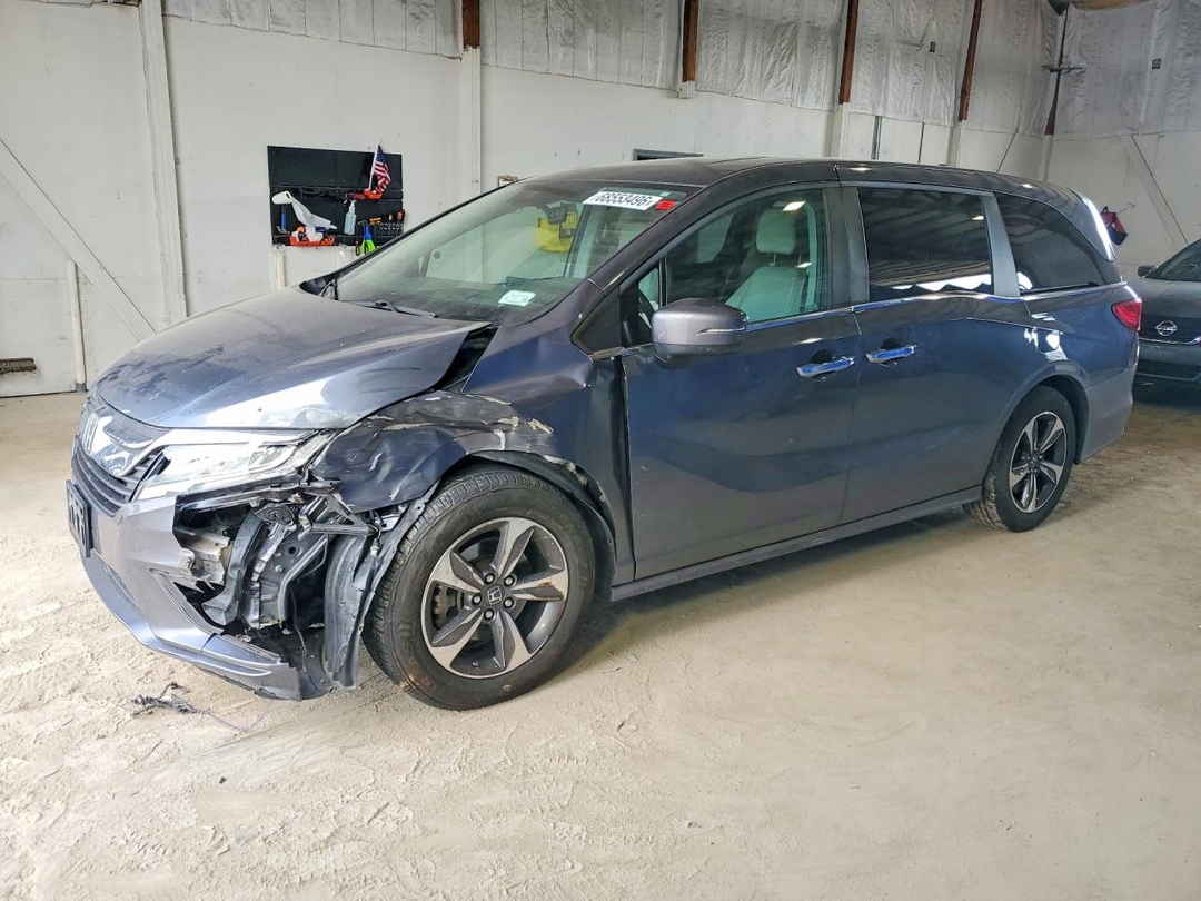 Vista de 2018 HONDA ODYSSEY TOURING, ángulo 1