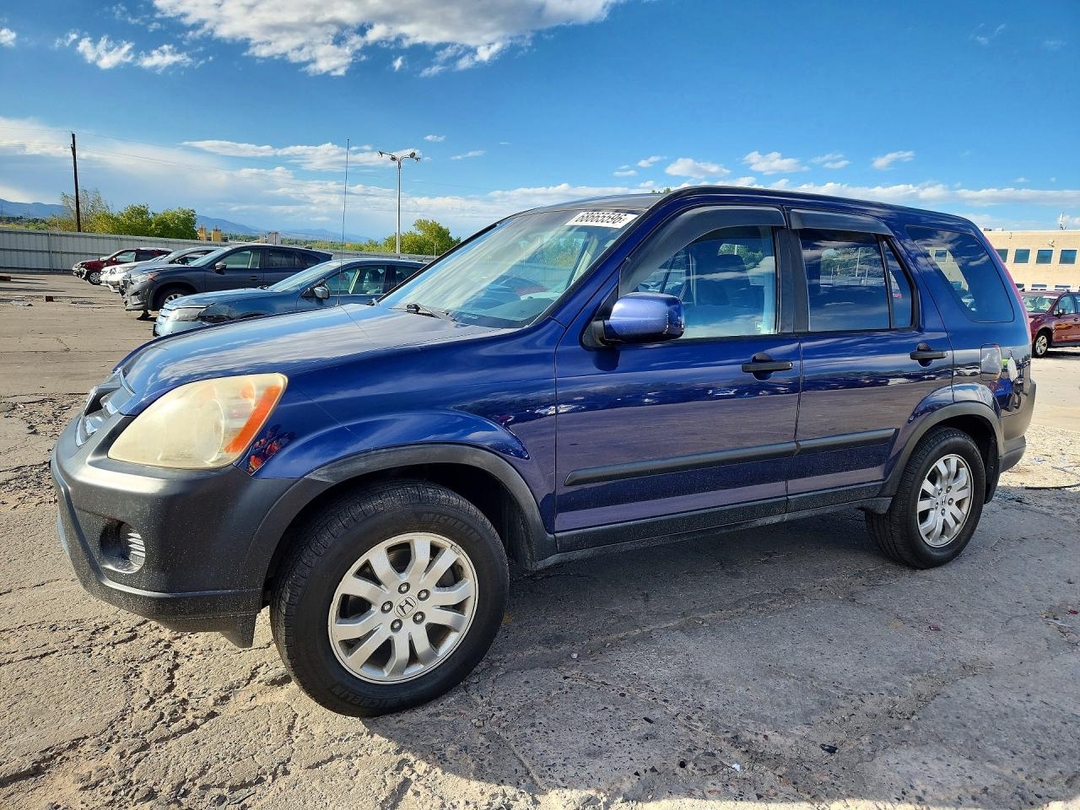 Vista de 2005 HONDA CR-V EX, ángulo 1