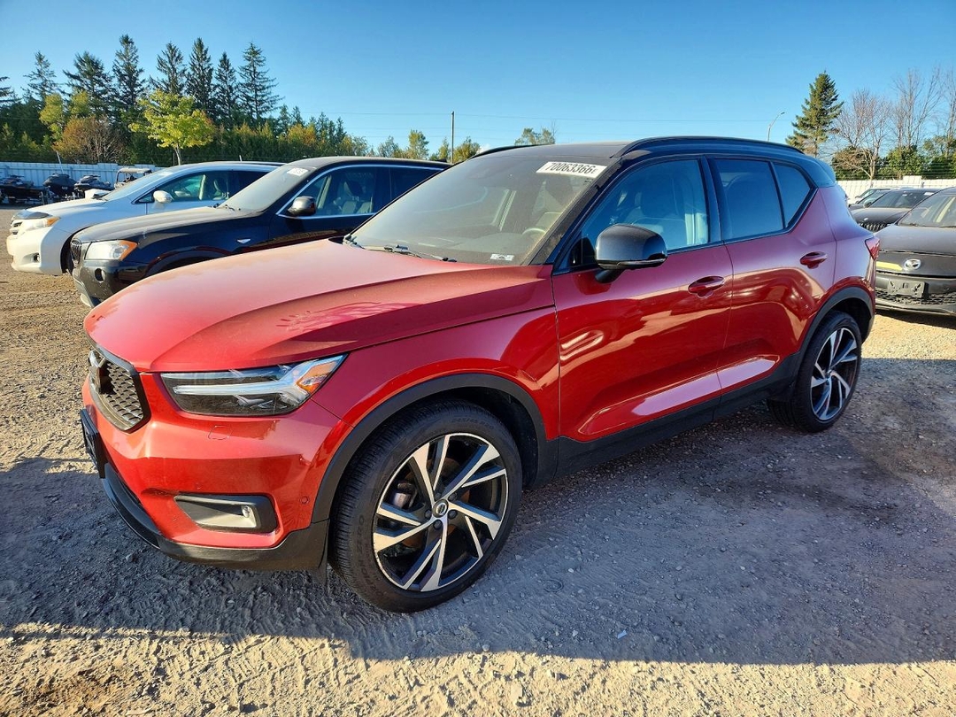 Вид 2019 VOLVO XC40 T5 R-DESIGN, угол 1