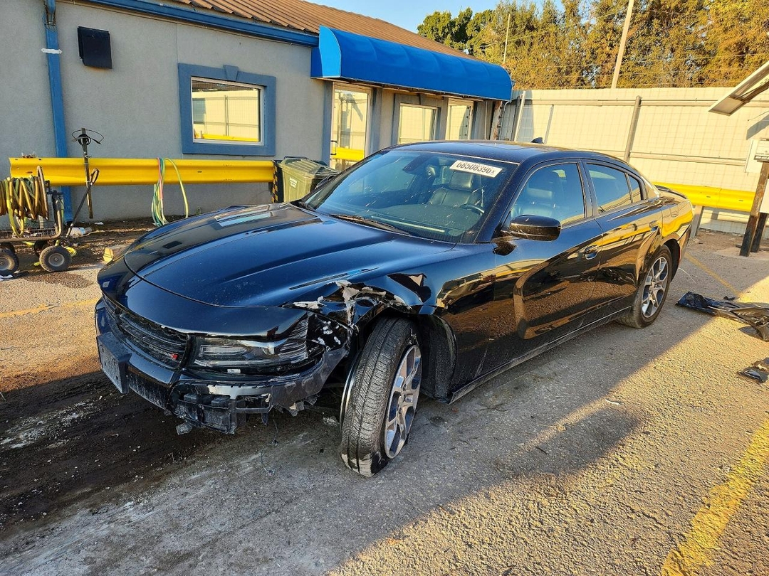 Vista de 2015 DODGE CHARGER SXT, ángulo 1