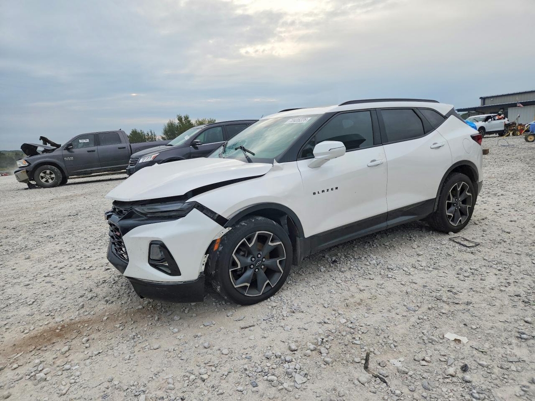 Вид 2020 CHEVROLET BLAZER RS, угол 1